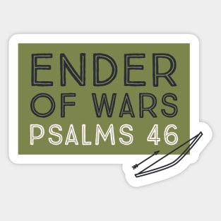 Psalm 46 Sticker